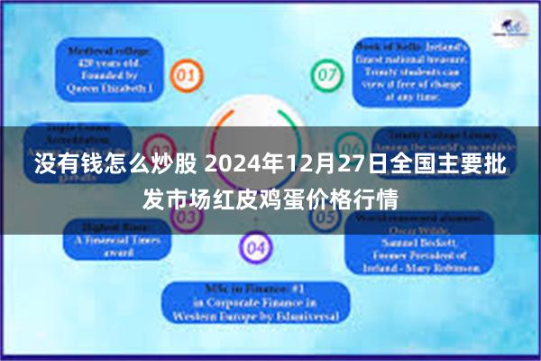 没有钱怎么炒股 2024年12月27日全国主要批发市场红皮鸡蛋价格行情